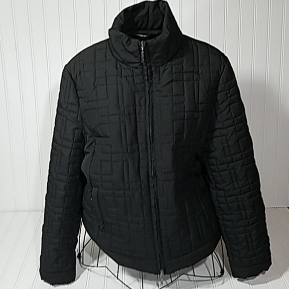 Luii Quilted Coat Medium With Blk/Wht Lining - Picture 6 of 8